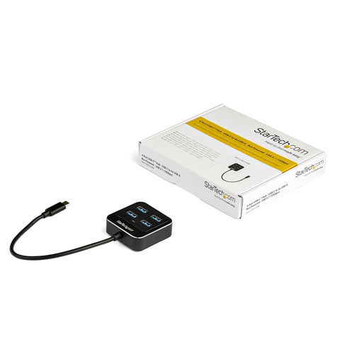 StarTech.com HB31C4AB - USB-C Hub - USB C to USB 3.1 - 4x USB-A