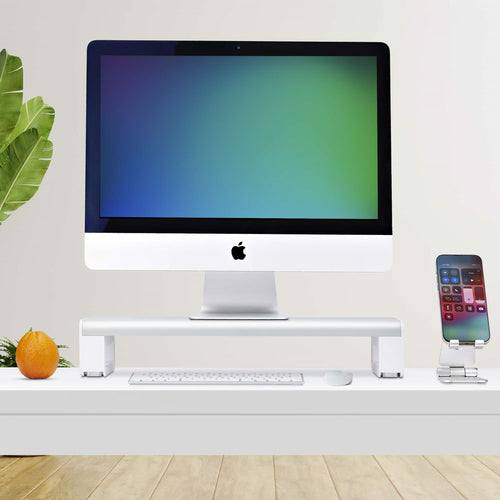 STARTECH.COM ERGONOMIC MONITOR RISER STAND, 15KG MAX, FIXED HEIGHT 3.5IN, 5 YR