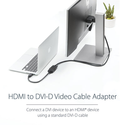 StarTech.com HDDVIMF8IN - 8in HDMI to DVI-D Video Cable Adapter