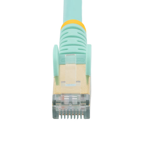 STARTECH.COM 1.5 M CAT6A CABLE - AQUA - SNAGLESS RJ45 CONNECTORS, LTW