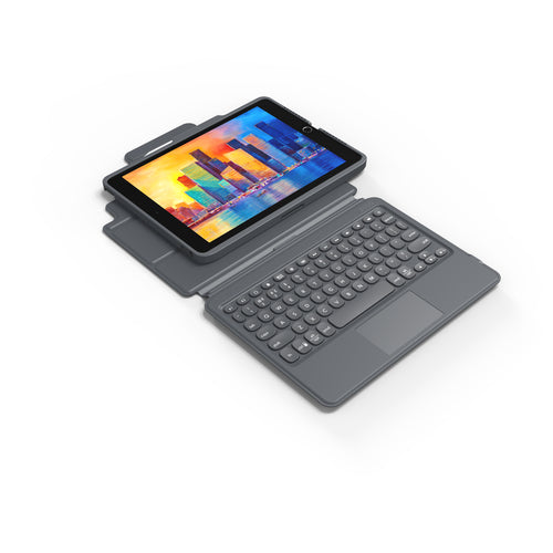Zagg International 103407950 - ZAGG-Keyboard-Pro Keys Touch-Apple-iPad 10.2 Pro-FG-Charcoal