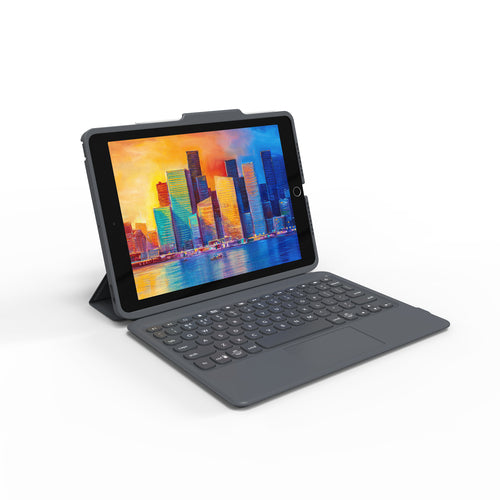 Zagg International 103407950 - ZAGG-Keyboard-Pro Keys Touch-Apple-iPad 10.2 Pro-FG-Charcoal