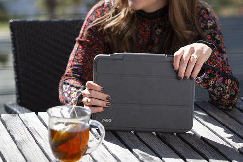 Zagg International 103407950 - ZAGG-Keyboard-Pro Keys Touch-Apple-iPad 10.2 Pro-FG-Charcoal