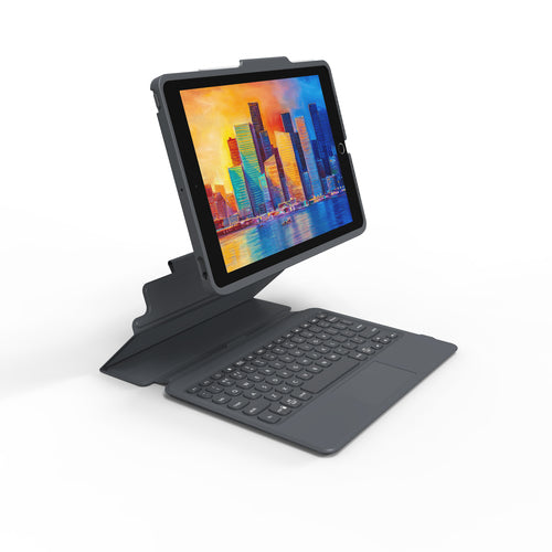 Zagg International 103407950 - ZAGG-Keyboard-Pro Keys Touch-Apple-iPad 10.2 Pro-FG-Charcoal