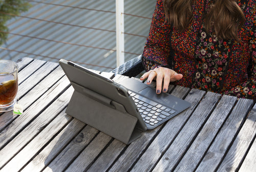 Zagg International 103407950 - ZAGG-Keyboard-Pro Keys Touch-Apple-iPad 10.2 Pro-FG-Charcoal