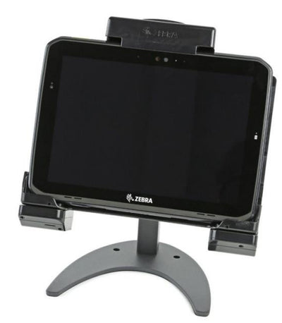 Zebra CRD-ET8X-OFFDK1-01 ET8x Office Dock Solution w/Top Clamp and Barrel Lock 2 keys. Includes 9 Port Expansion Module (4 USB/3 Ethernet/ 2 HDMI) PW Module and Office Stand.