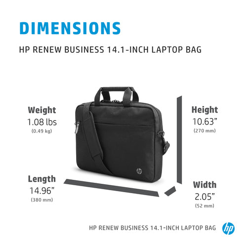 3E5F9AA - HP Rnw Business 14.1 Laptop Bag