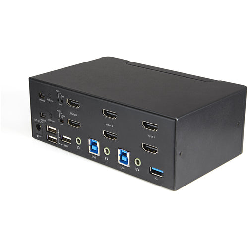 StarTech.com SV231DHU34K6 - 2 Port Dual Monitor HDMI KVM Switch 4K60