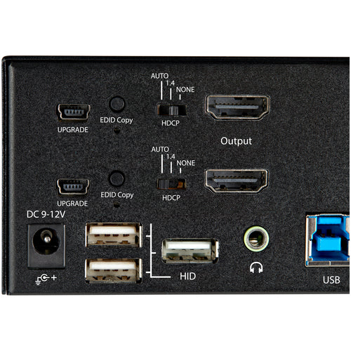 StarTech.com SV231DHU34K6 - 2 Port Dual Monitor HDMI KVM Switch 4K60