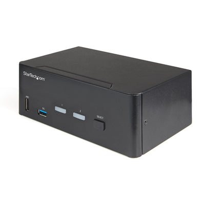 StarTech.com SV231DHU34K6 - 2 Port Dual Monitor HDMI KVM Switch 4K60