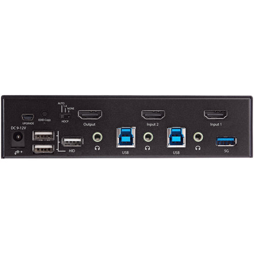 StarTech.com SV231HU34K6 - 2 Port HDMI KVM Switch 4K 60Hz w USB Hub