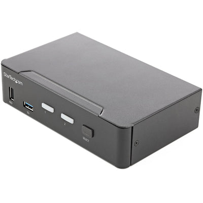 StarTech.com SV231HU34K6 - 2 Port HDMI KVM Switch 4K 60Hz w USB Hub
