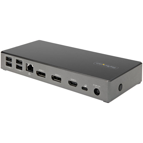 DK31C2DHSPD - STARTECH.COM USB C DOCK - TRIPLE 4K MONITOR 2XDP/HDMI, 100W PD/USB (10GBPS) 3 YR