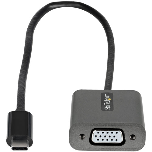 StarTech.com CDP2VGAEC - USB C to VGA Adapter 1080p - 12in Cable