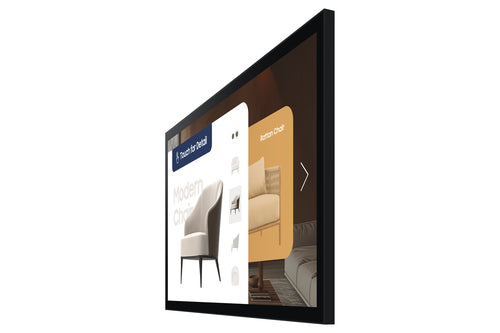 LH32QMCTBGCXXY - SAMSUNG (QMC-T) INTERACTIVE SIGNAGE, 32" FHD TOUCH, 400NITS, HDMI, LAN/WIFI, 16H/7D, 3YR