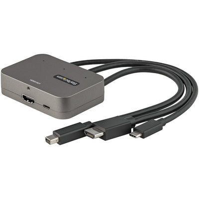 StarTech.com CDPHDMDP2HD - USB-C/HDMI/mDP Multiport to HDMI Adapter