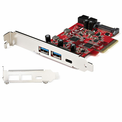 StarTech.com PEXUSB312A1C1H - 5-Port USB PCIe Card 10Gbps 2A/1C/1xIDC