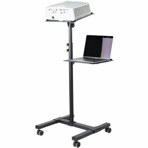 STARTECH.COM MOBILE PROJECTOR AND LAPTOP STAND/CART W/LOCKABLE WHEELS, 5 YR