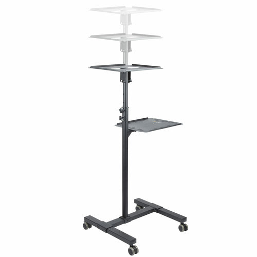 STARTECH.COM MOBILE PROJECTOR AND LAPTOP STAND/CART W/LOCKABLE WHEELS, 5 YR