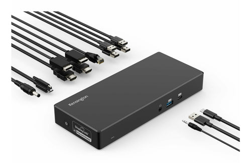 K33603AP - KENSINGTON SD4781P USB-C & USB 3.0 DUAL 4K, 100W CHARGE, HDMI(2), DP(2), VESA, WIN/MAC, 3Y