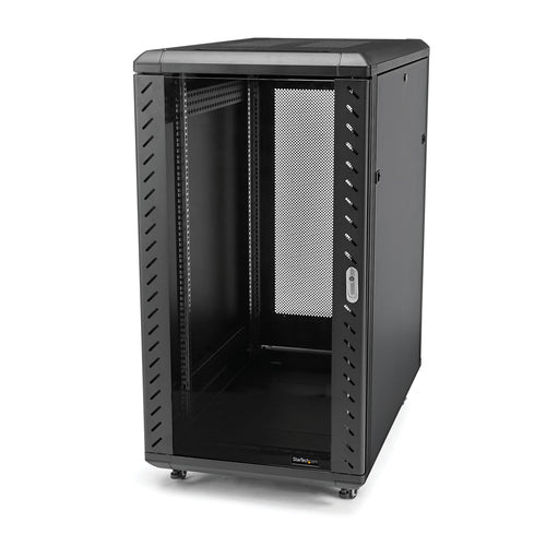 StarTech.com RK1836BKF - Rack - Server Cabinet - 18U - Lockable