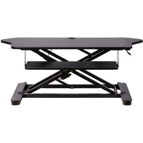 StarTech.com ARMSTSCORNR - Corner Sit Stand Desk Converter 35x21in