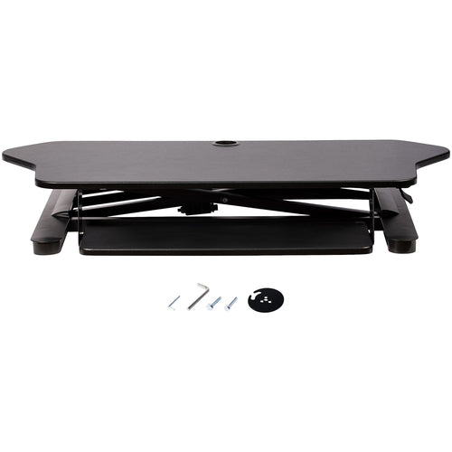 StarTech.com ARMSTSCORNR - Corner Sit Stand Desk Converter 35x21in