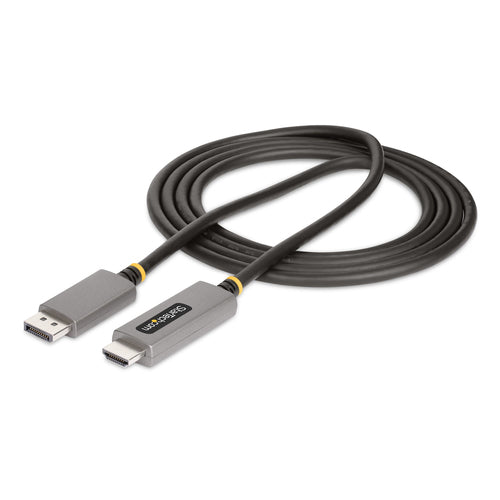 STARTECH.COM 6FT 2M DP TO HDMI ADAPTER CABLE,8K 60HZ,4K 144HZ,HDR10, VIDEO CONVERTER 3 YR