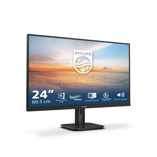 24E1N1200A/75 - PHILIPS 24in E LINE MONITOR 100hz WITH D
