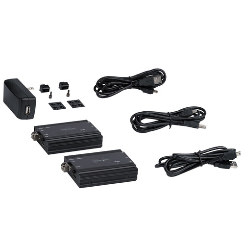 StarTech.com SV565FXHD4KU - 4K HDMI USB KVM Extender over Fiber Kit