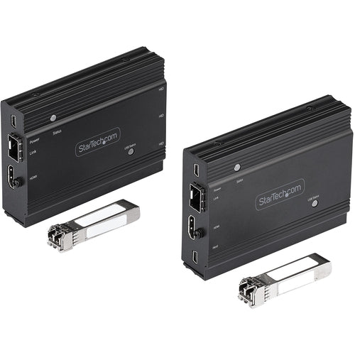StarTech.com SV565FXHD4KU - 4K HDMI USB KVM Extender over Fiber Kit