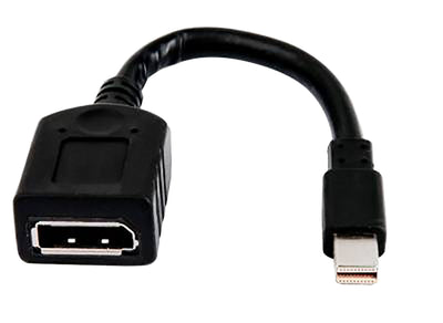 HP 2MY05AA Mini DisplayPort to DisplayPort Cable - Black