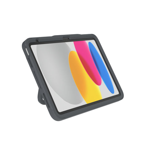 ZAGG Durango Case with kickstand for Apple iPad A16 (11th Gen), 10th Gen, Black