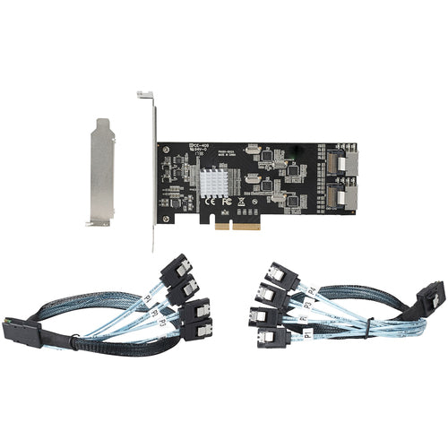 STARTECH.COM 8 PORT SATA PCIE CARD, PCI EXPRESS SATA 6GBPS, 2 YR