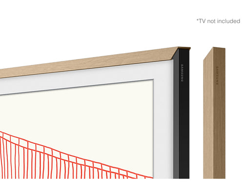 VG-SCFA75TKBRU - SAMSUNG 75" CUSTOMISABLE FRAME BEZEL KIT FOR QBC AND QMC SIGNAGE DISPLAY - TEAK