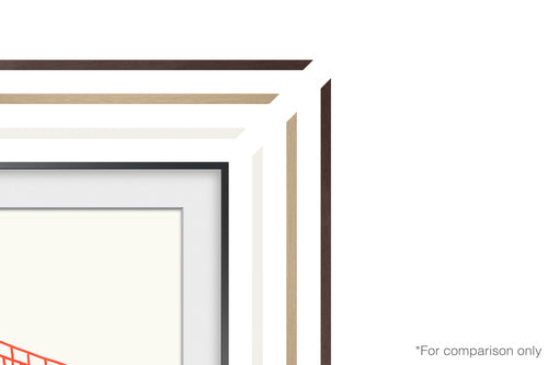 VG-SCFA75TKBRU - SAMSUNG 75" CUSTOMISABLE FRAME BEZEL KIT FOR QBC AND QMC SIGNAGE DISPLAY - TEAK