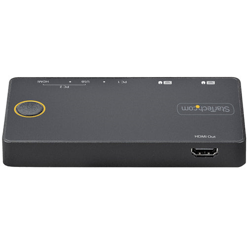 StarTech.com SV221HUC4K - 2 Port USB-A/HDMI / USB-C KVM KVM Switch