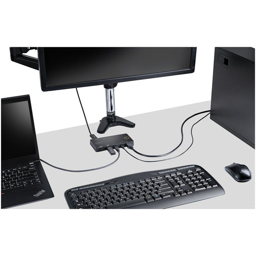 StarTech.com SV221HUC4K - 2 Port USB-A/HDMI / USB-C KVM KVM Switch