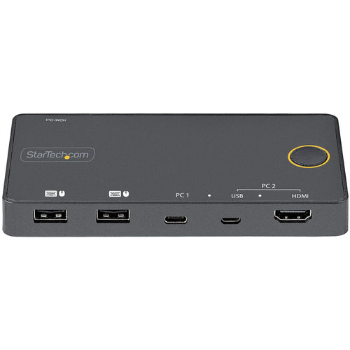 StarTech.com SV221HUC4K - 2 Port USB-A/HDMI / USB-C KVM KVM Switch
