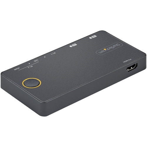 StarTech.com SV221HUC4K - 2 Port USB-A/HDMI / USB-C KVM KVM Switch