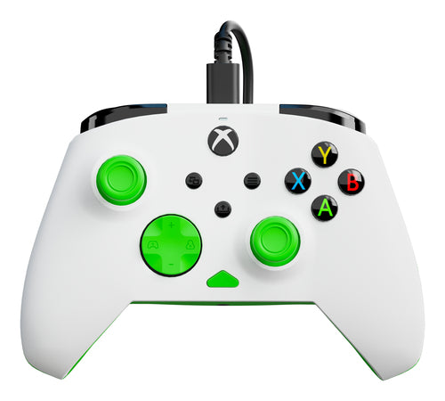 TBC-2002-55 - TURTLE BEACH REMATCH CORE WIRED CONTROLLER - WHITE/GREEN XBX