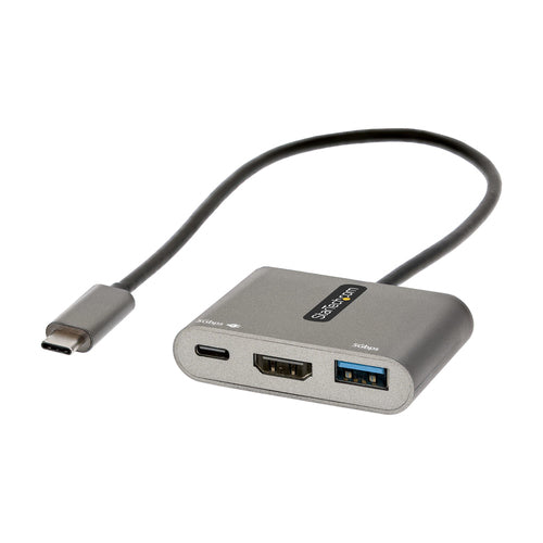 StarTech.com CDP2HDUACP2 - USB C Multiport Adapter PD HDMI 4K