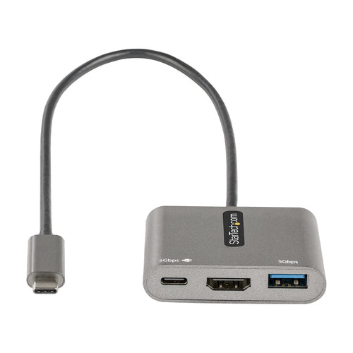 StarTech.com CDP2HDUACP2 - USB C Multiport Adapter PD HDMI 4K