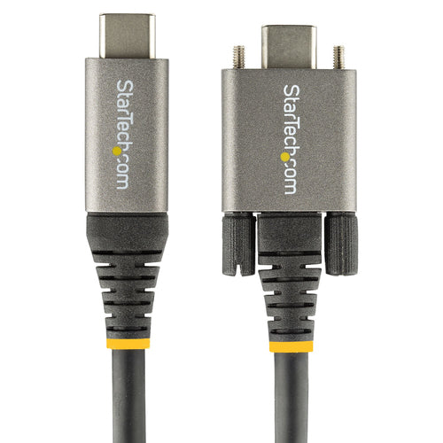 StarTech.com USB31CCSLKV1M - 1m Side Screw Locking USB C Cable 10Gbps