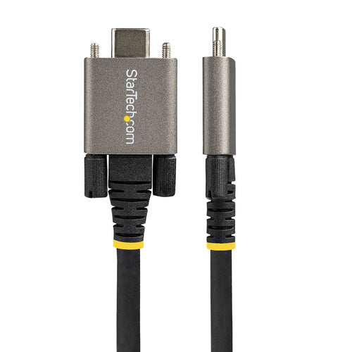 StarTech.com USB31CCSLKV1M - 1m Side Screw Locking USB C Cable 10Gbps