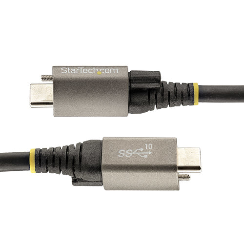 StarTech.com USB31CCTLKV1M - 3ft Top Screw Locking USB C Cable 10Gbps