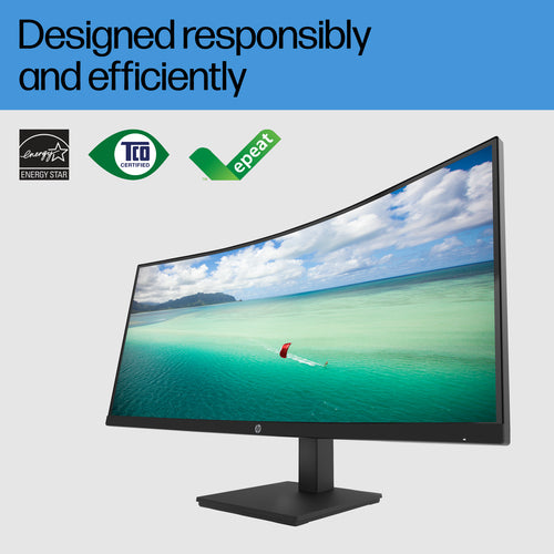 HP P34hc G4 34 inch WQHD USB-C Curved Monitor