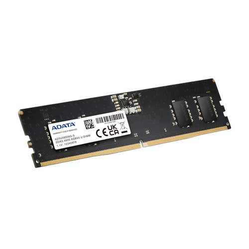 AD5U48008G-S - Adata 8GB DDR5-4800 RAM DIMM  Lifetime wty