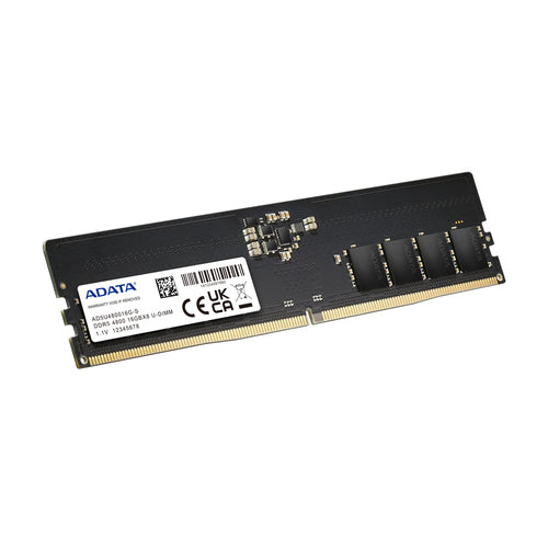 AD5U480016G-S - Adata 16GB DDR5-4800 RAM DIMM  Lifetime wty