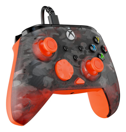 TBC-2001-95 - TURTLE BEACH REMATCH CORE WIRED CONTROLLER - CAMO/ORANGE XBX
